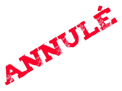 Annulé